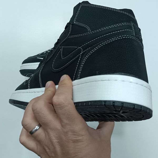 کتونی مردانه جردن وودو مشکی ساقدار کیفیت بالا