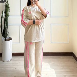 مشخصات ست تیشرت و شلوار پاپیونی