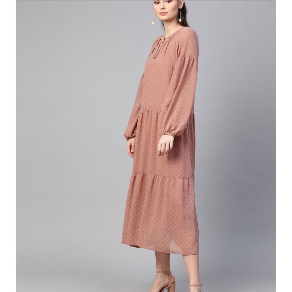 خرید آنلاین پیراهن ساحلی حریر ابروبادی طرح اشکی