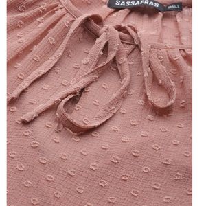 خرید انلاین پیراهن ساحلی حریر ابروبادی طرح اشکی