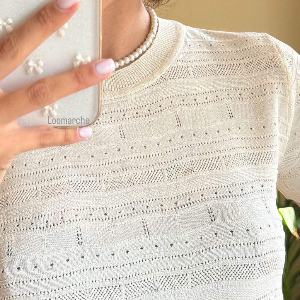 خرید آنلاین تیشرت بافت ابریشمی برند لومارش