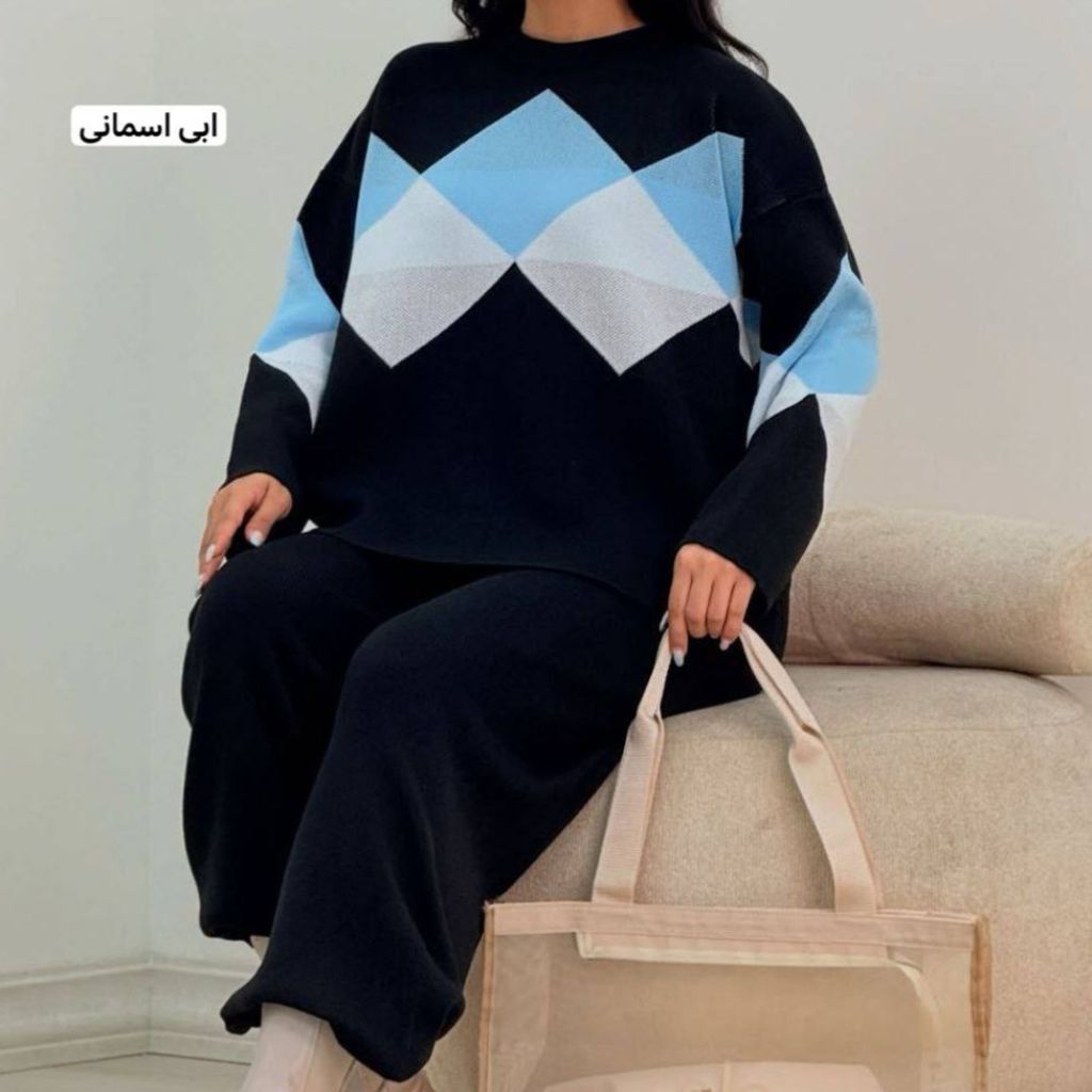 خرید انلاین ست بافت زنانه طرح کارولین