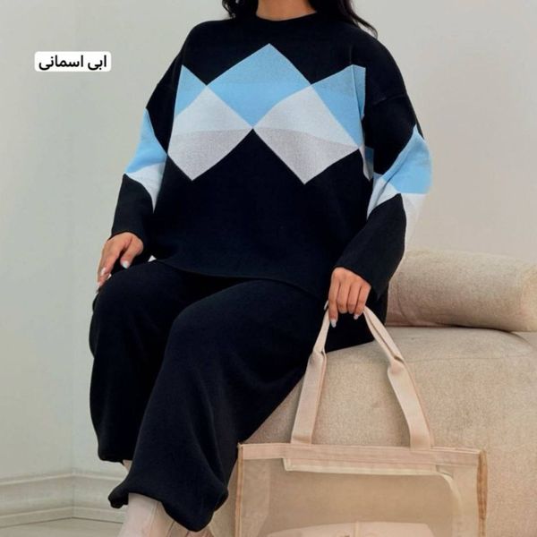 ست بافت زنانه طرح کارولین