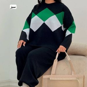 خرید اینترنتی ست بافت زنانه طرح کارولین