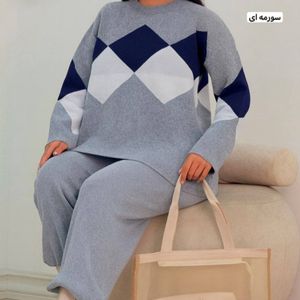 فروش اینترنتی ست بافت زنانه طرح کارولین