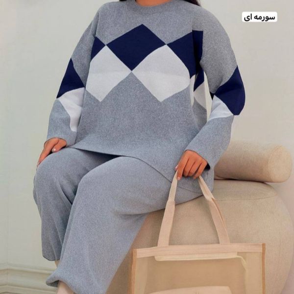 ست بافت زنانه طرح کارولین