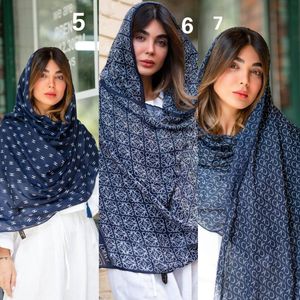 قیمت شال نخ پنبه چهارفصل طرحدار