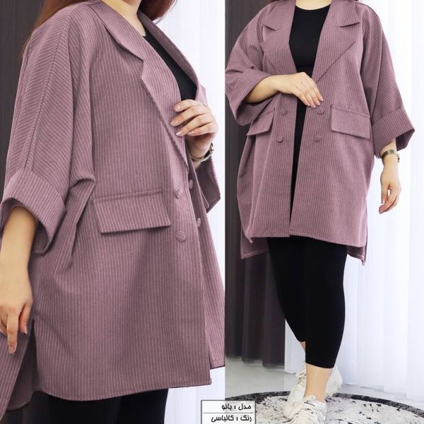 مانتو زنانه سایزبزرگ بانو