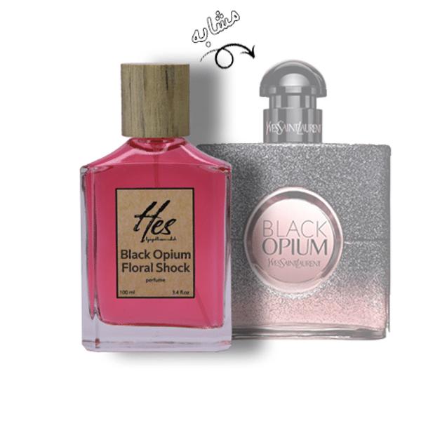 عطر زنانه حِس مدل ایو سن لورن بلک اوپیوم فلورال شوک - hes - YVES SAINT LAURENT - Black Opium Floral Shock
