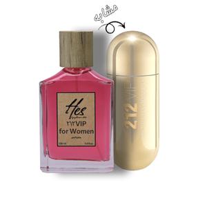 مشخصات عطر زنانه حِس مدل کارولینا هررا 212 وی آی پی - hes - CAROLINA HERRERA - 212 VIP for Women