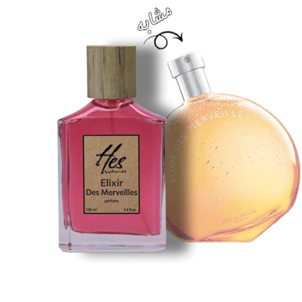 عطر زنانه حِس مدل هرمس الکسیر دس مرویلس - hes - HERMES - Elixir Des Merveilles