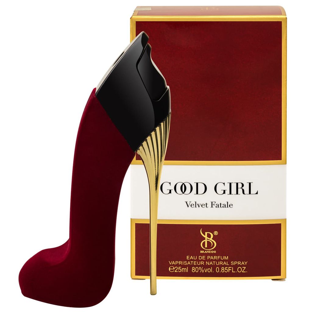 مشخصات عطر زنانه برندینی گود گرل ولوت فتال - Brandini - Good Girl Velvet Fatale