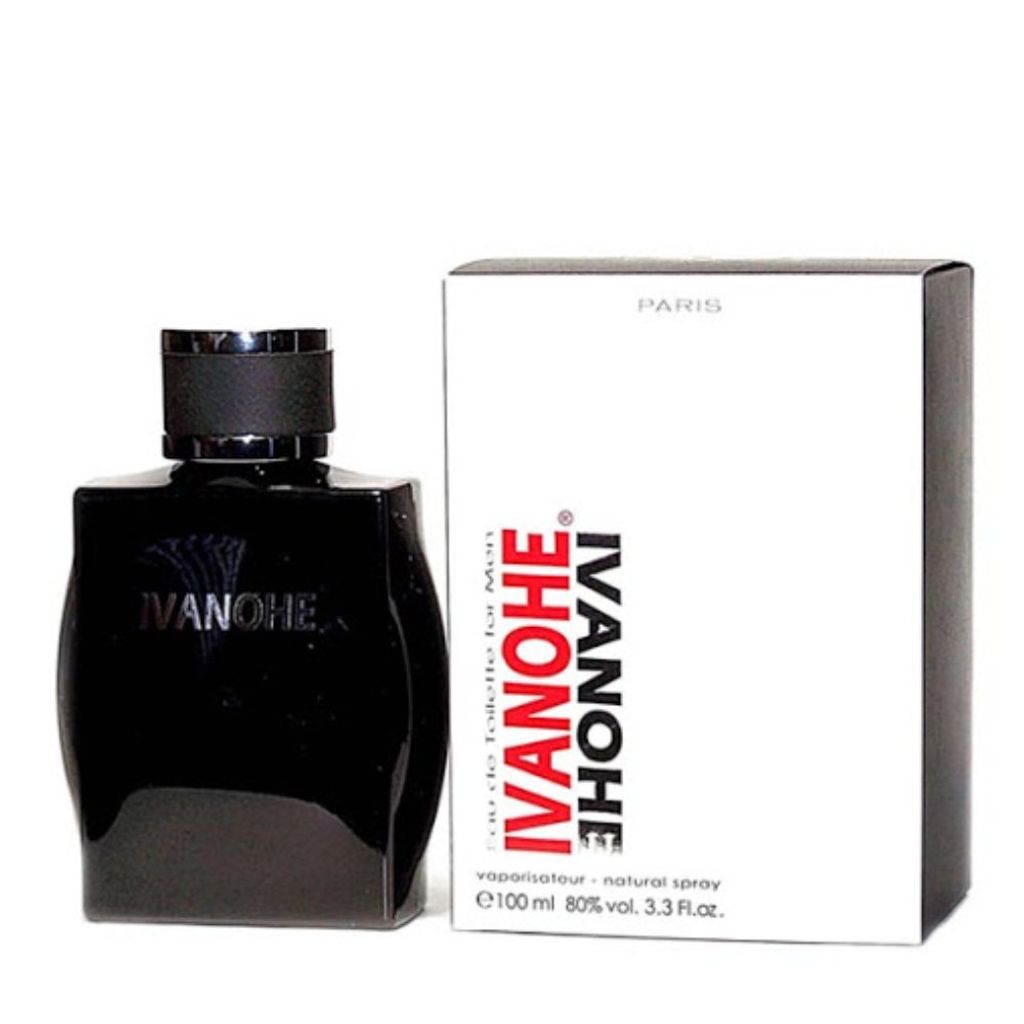فروش اینترنتی ادکلن IVANHOE ادکلن ایوانهو مشکی مردانه اصل با بهترین کیفیت