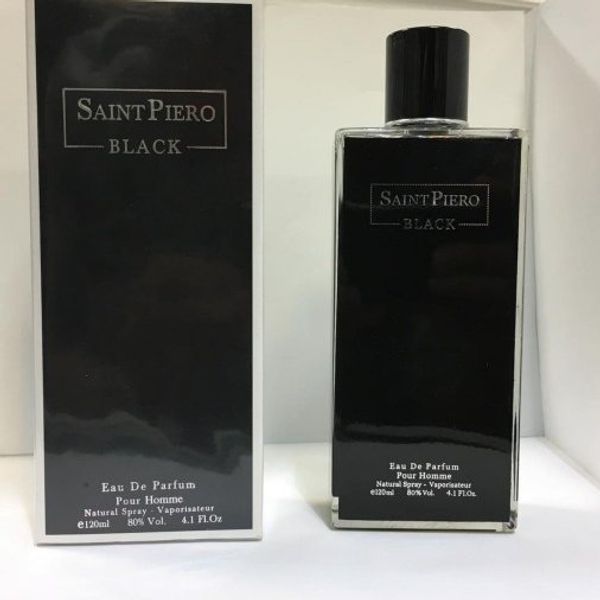 ادکلن سنت پیرو بلک مردانه اصل saint piero black men حجم 120میل ارسال رایگان 