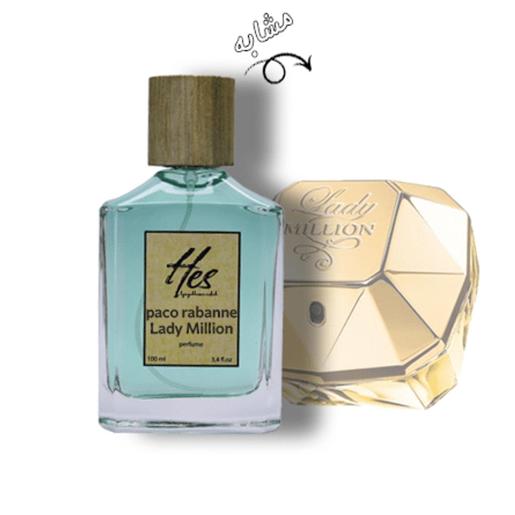 مشخصات عطر زنانه حِس مدل پاکو رابان لیدی میلیون - hes - Paco Rabanne - Lady Million