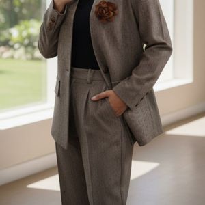 خرید آنلاین کت و شلوار ست آترین جناغی