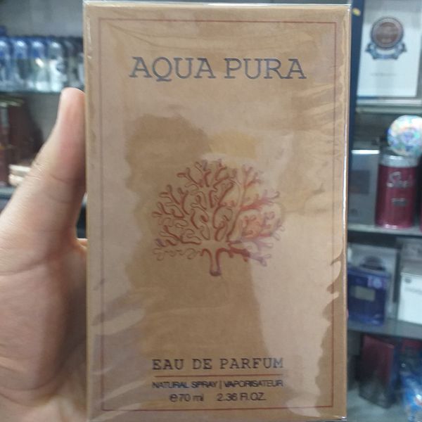 ادکلن AQUA PURA FRAGRANCE WORLD ادکلن آکوا پورا مگاماره فرگرانس وورد امارات اصل