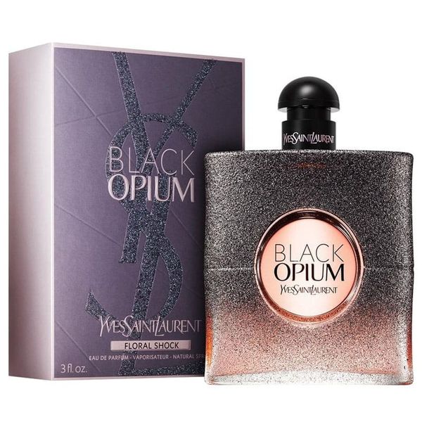 عطر زنانه ایو سن لورن بلک اوپیوم فلورال شوک (اپیوم) - YVES SAINT LAURENT - Black Opium Floral Shock