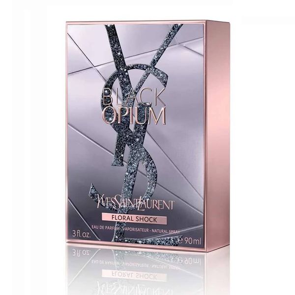 عطر زنانه ایو سن لورن بلک اوپیوم فلورال شوک (اپیوم) - YVES SAINT LAURENT - Black Opium Floral Shock