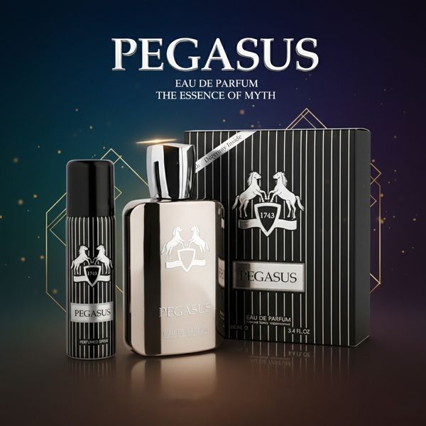 عطر ادکلن مردانه پرفیوم دو مارلی پگاسوس فراگرنس ورد با اسپری رایگان