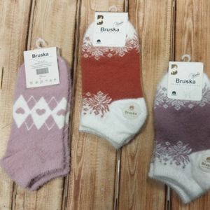 جوراب یا پاپوش ضخیم گرم زنانه