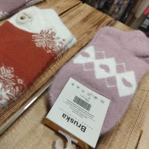 مشخصات جوراب یا پاپوش ضخیم گرم زنانه