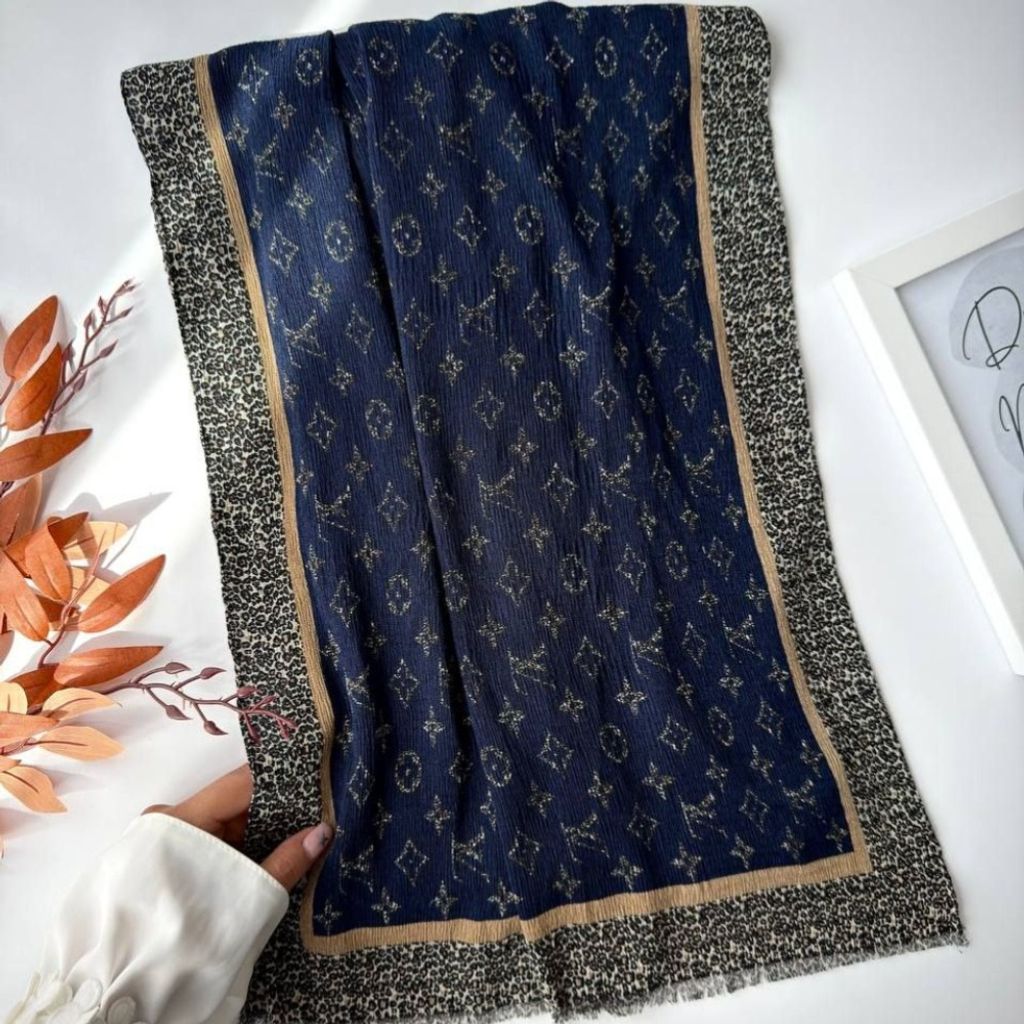 قیمت شال برشکا طرحدار پاییزه