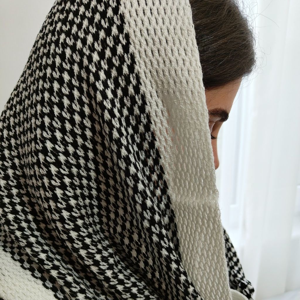 قیمت ارزان شال بافت رینگی