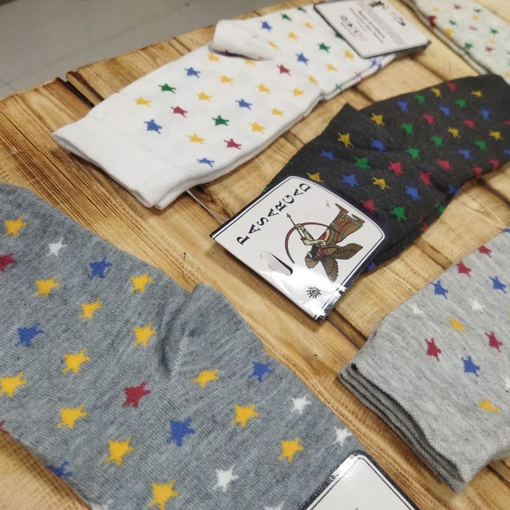 خرید انلاین جوراب ساق دار ستاره ای