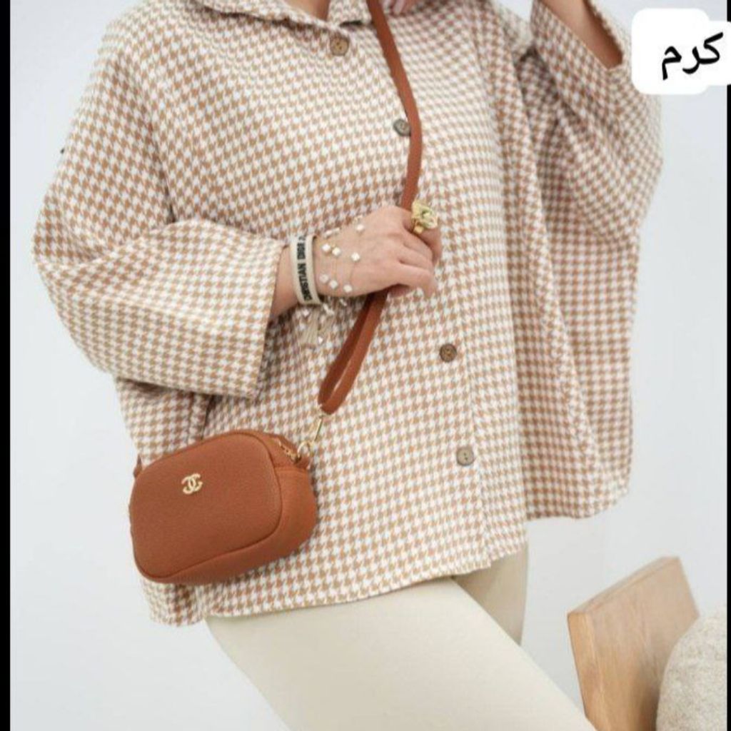 خرید آنلاین پالتو زنانه طرح پیچازی