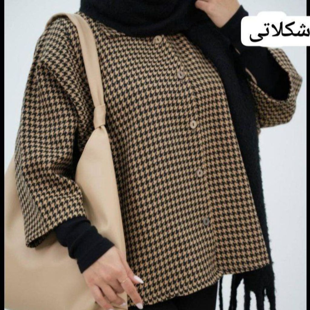خرید انلاین پالتو زنانه طرح پیچازی