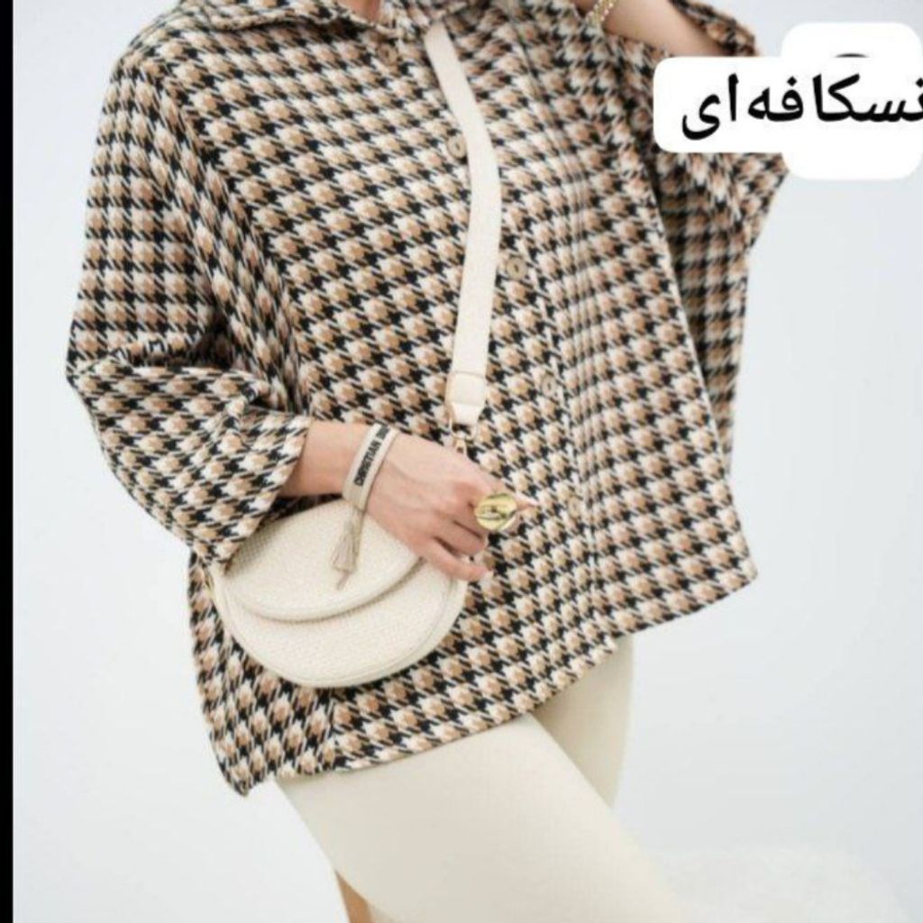 خرید انلاین پالتو زنانه طرح پیچازی