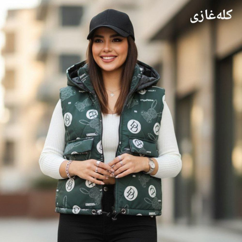 قیمت ارزان پافر زنانه طرح دار