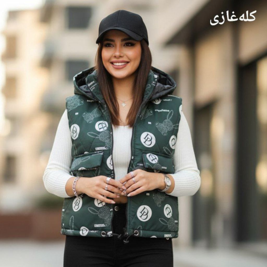 قیمت ارزان پافر زنانه طرح دار