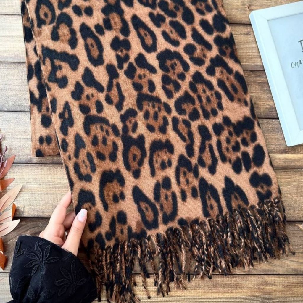 خرید آنلاین شال موهر پلنگی