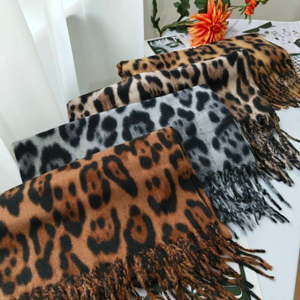 قیمت ارزان شال موهر پلنگی