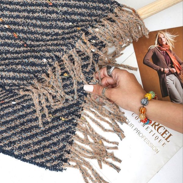 شال موهر خطی