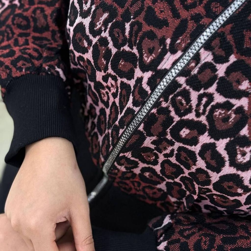 مشخصات بامبر زنانه طرح پلنگی