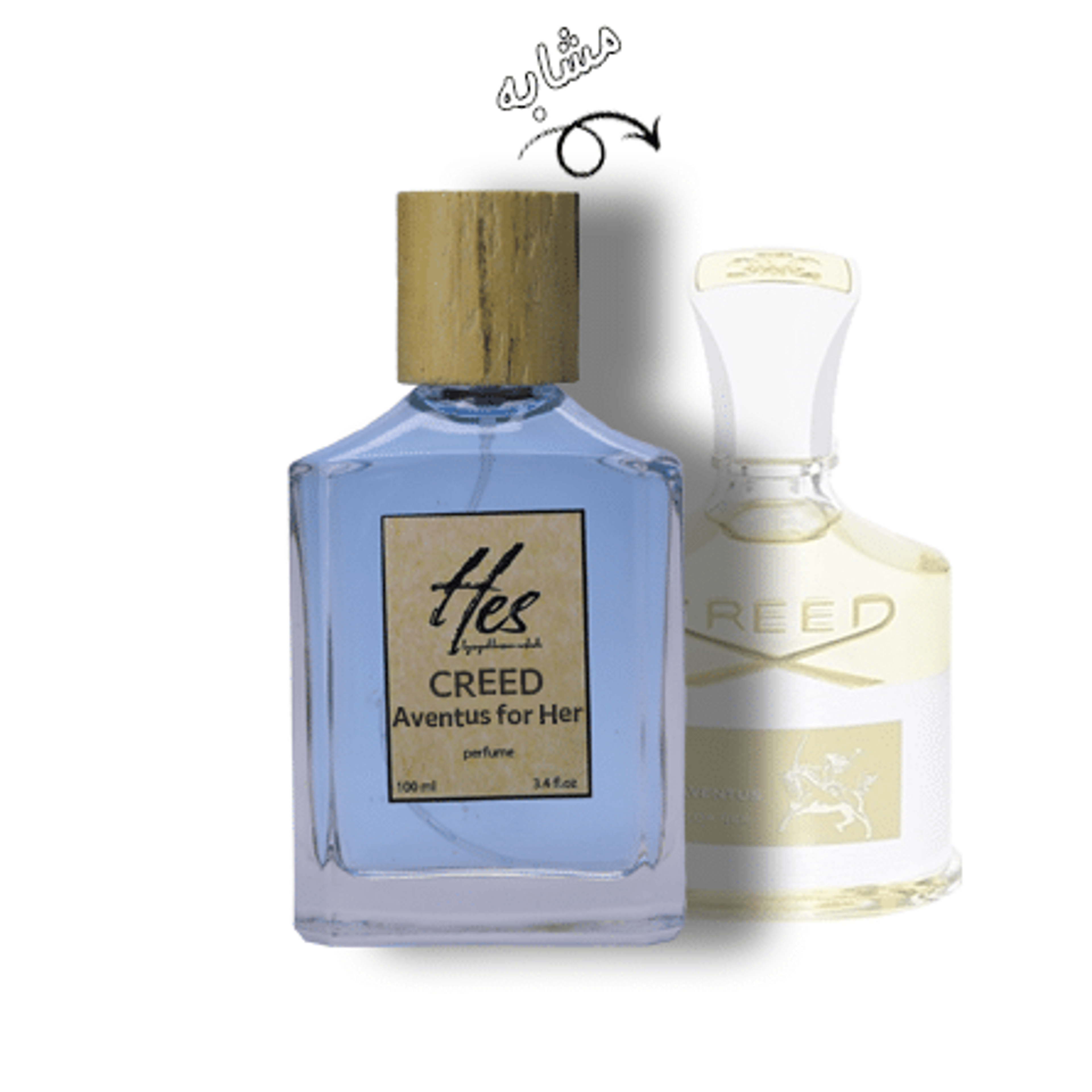 قیمت ارزان عطر زنانه حِس مدل کرید اونتوس - hes - CREED - Aventus for Her