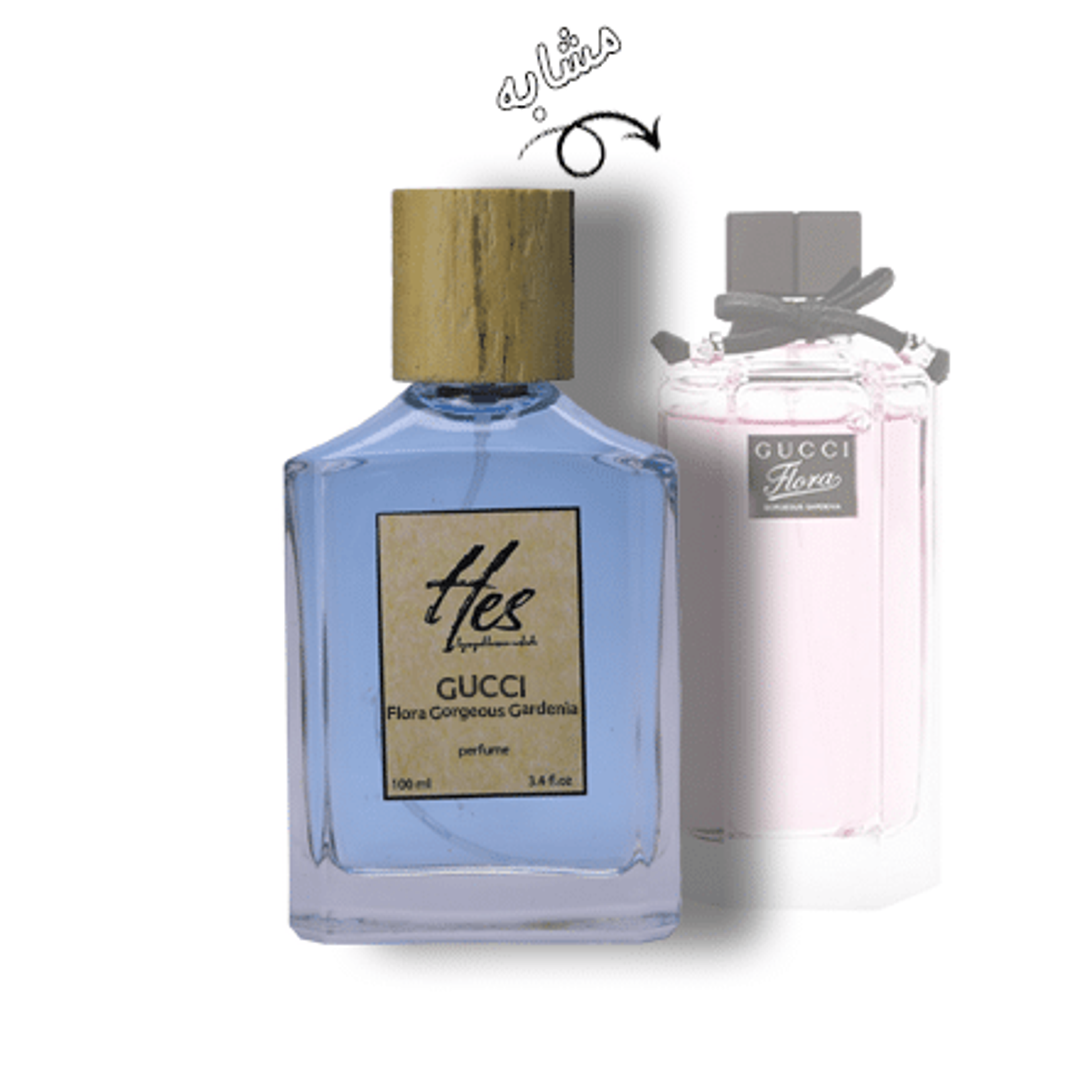 خرید آنلاین عطر زنانه حِس مدل گوچی فلورا گورجس گاردنیا - hes - GUCCI - Flora Gorgeous Gardenia