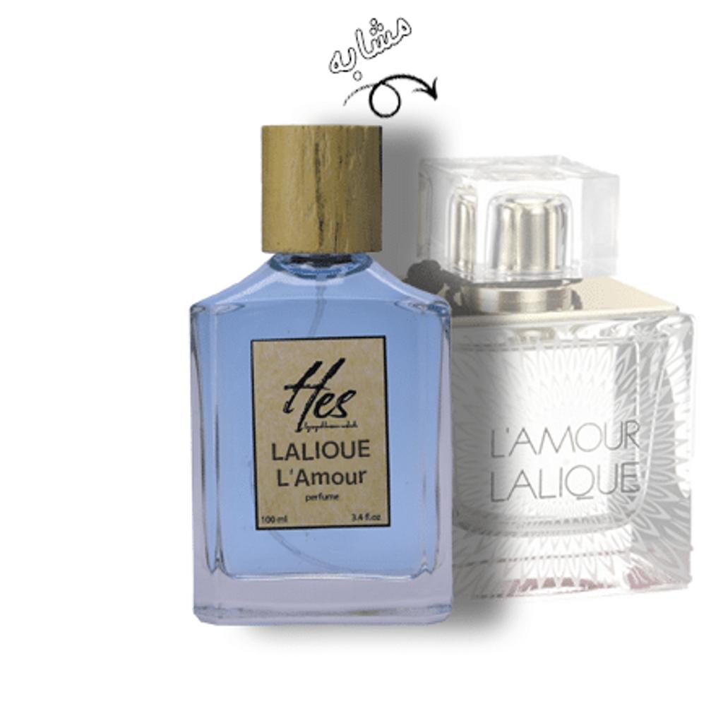 قیمت ارزان عطر زنانه حِس مدل لالیک لامور (له آمور) - hes - LALIQUE - L'Amour
