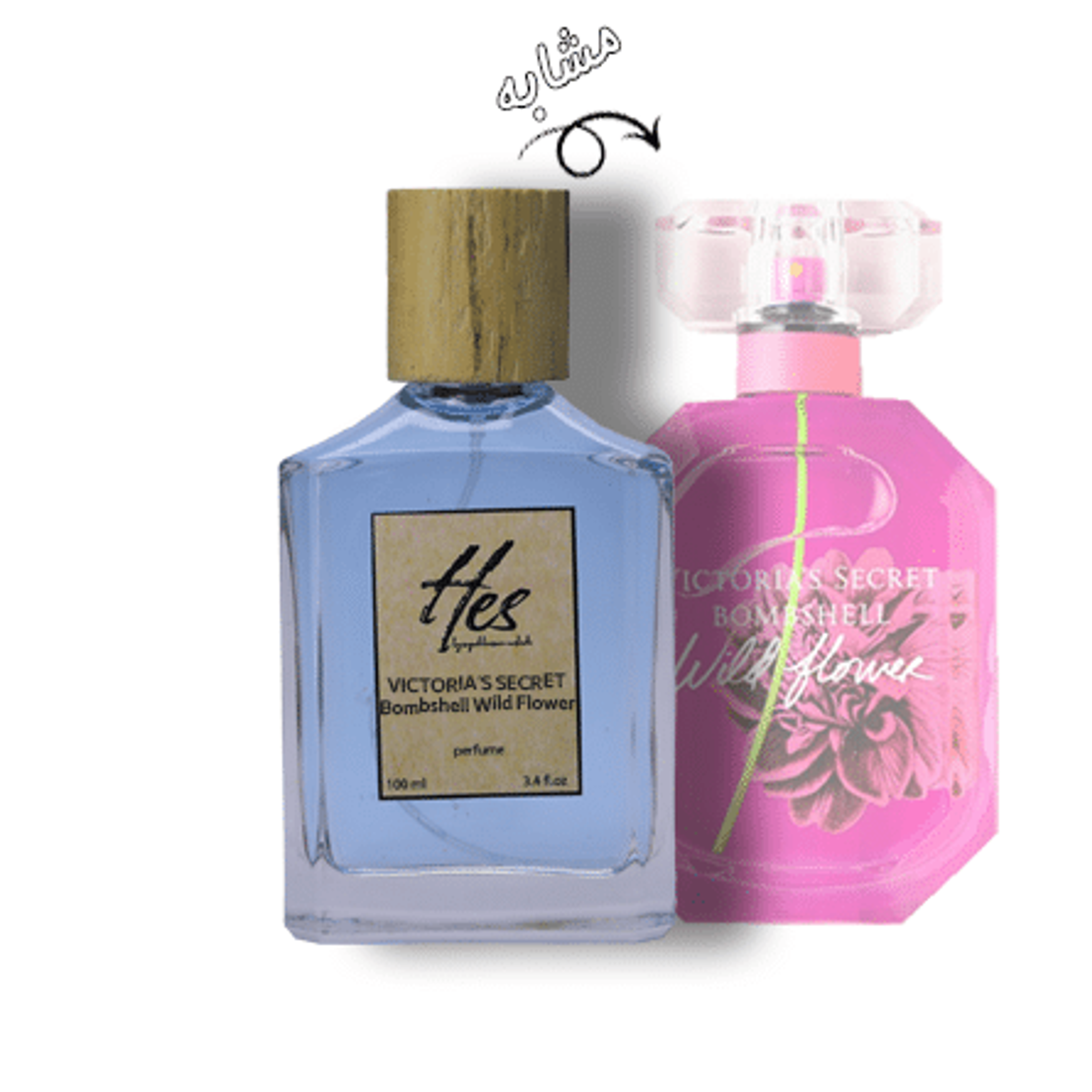 قیمت عطر زنانه حِس مدل ویکتوریا سکرت بامب شل وایلد فلاور - hes - VICTORIA'S SECRET - Bombshell Wild Flower