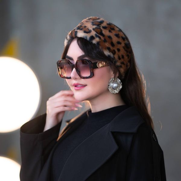 هدبند طرح پلنگی