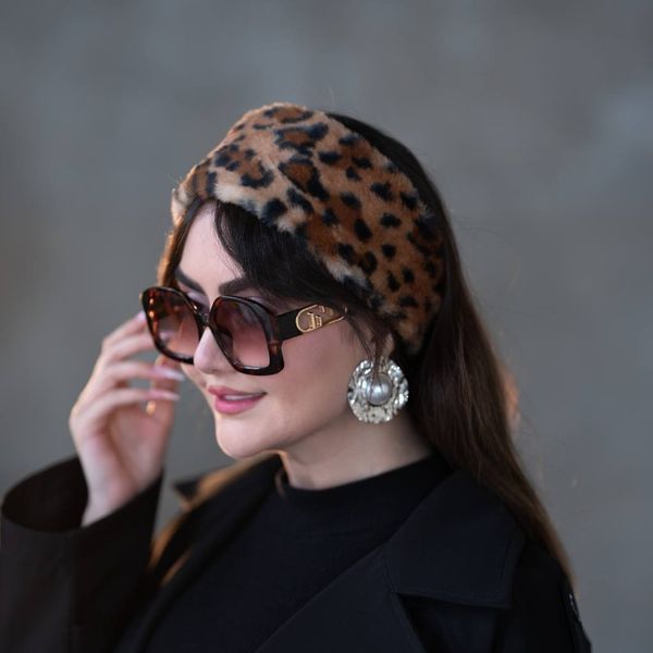 هدبند طرح پلنگی