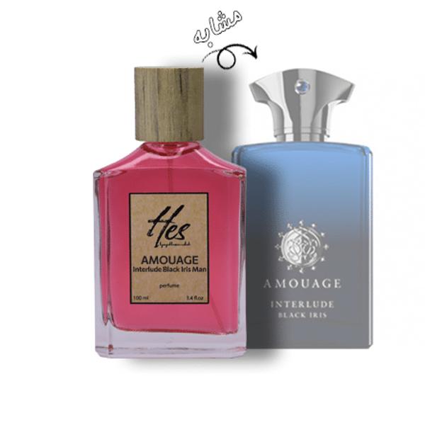 عطر مردانه حِس مدل آمواج (آمواژ) اینترلود بلک ایریس - hes - AMOUAGE - Interlude Black Iris Man