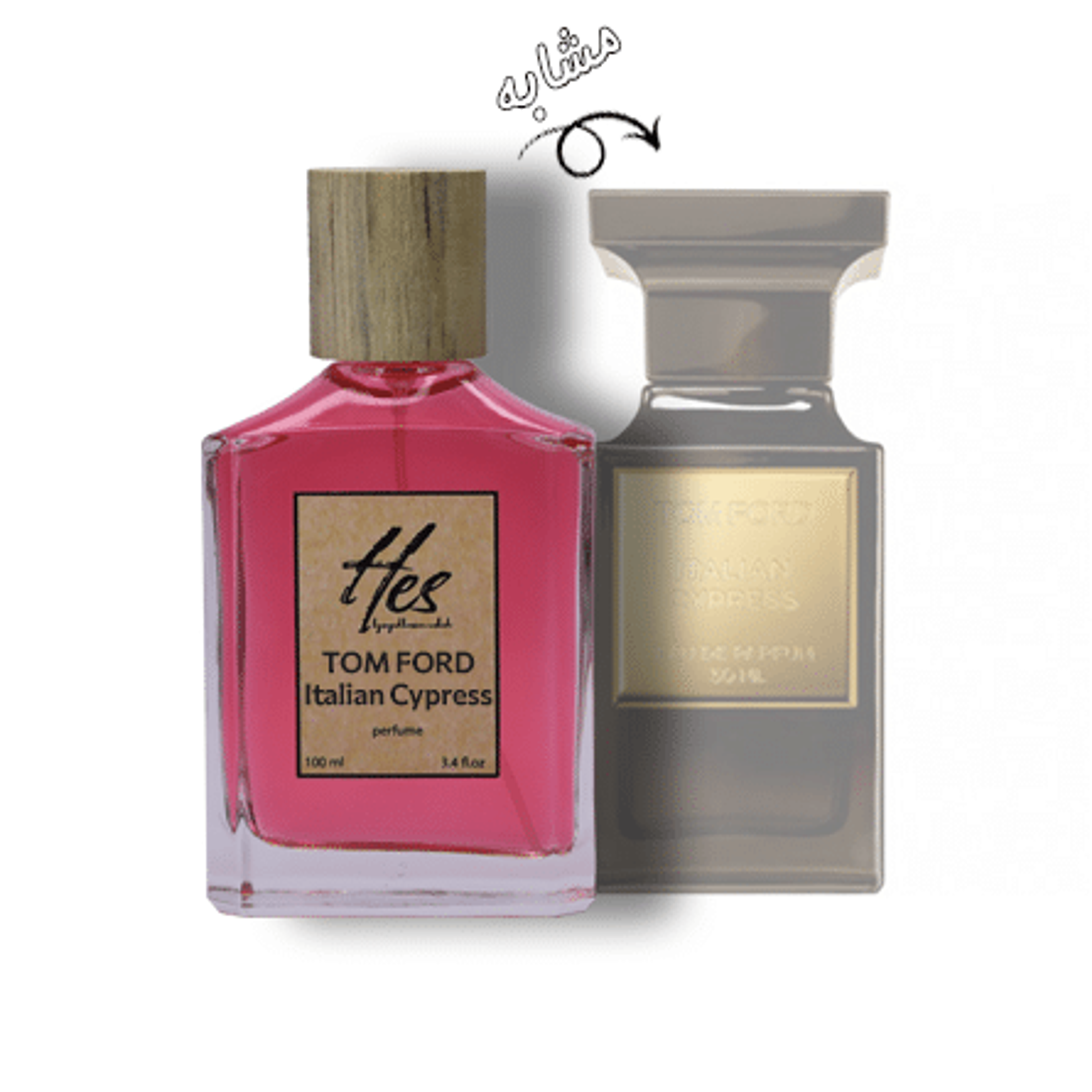 مشخصات عطر حِس مدل تام فورد ریزرو کالکشن : ایتالین سایپرس 2019 - hes - TOM FORD - Reserve Collection : Italian Cypress 2019
