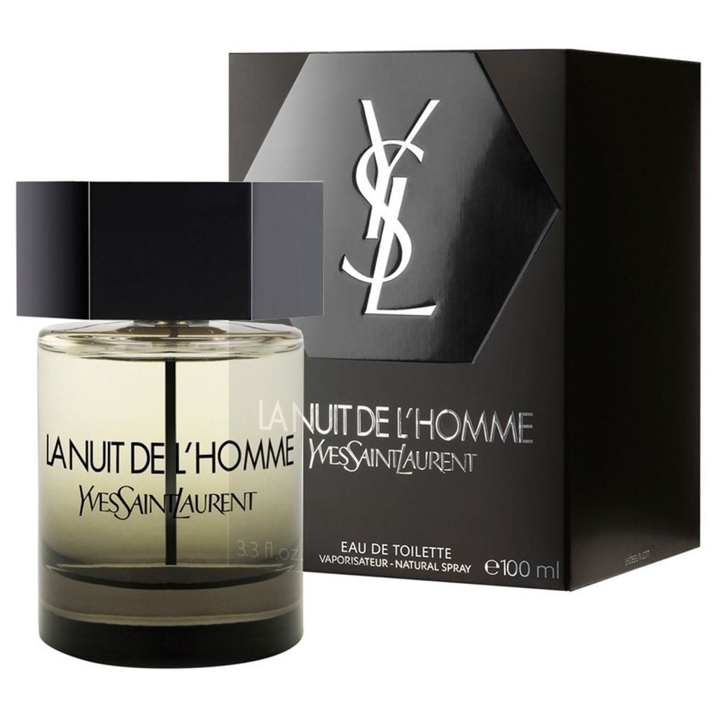 فروش اینترنتی عطر مردانه ایو سن لورن لانویت دی الهوم ادو تویلت (لا نویت لهوم مشکی) - YVES SAINT LAURENT - La Nuit de l'Homme EDT