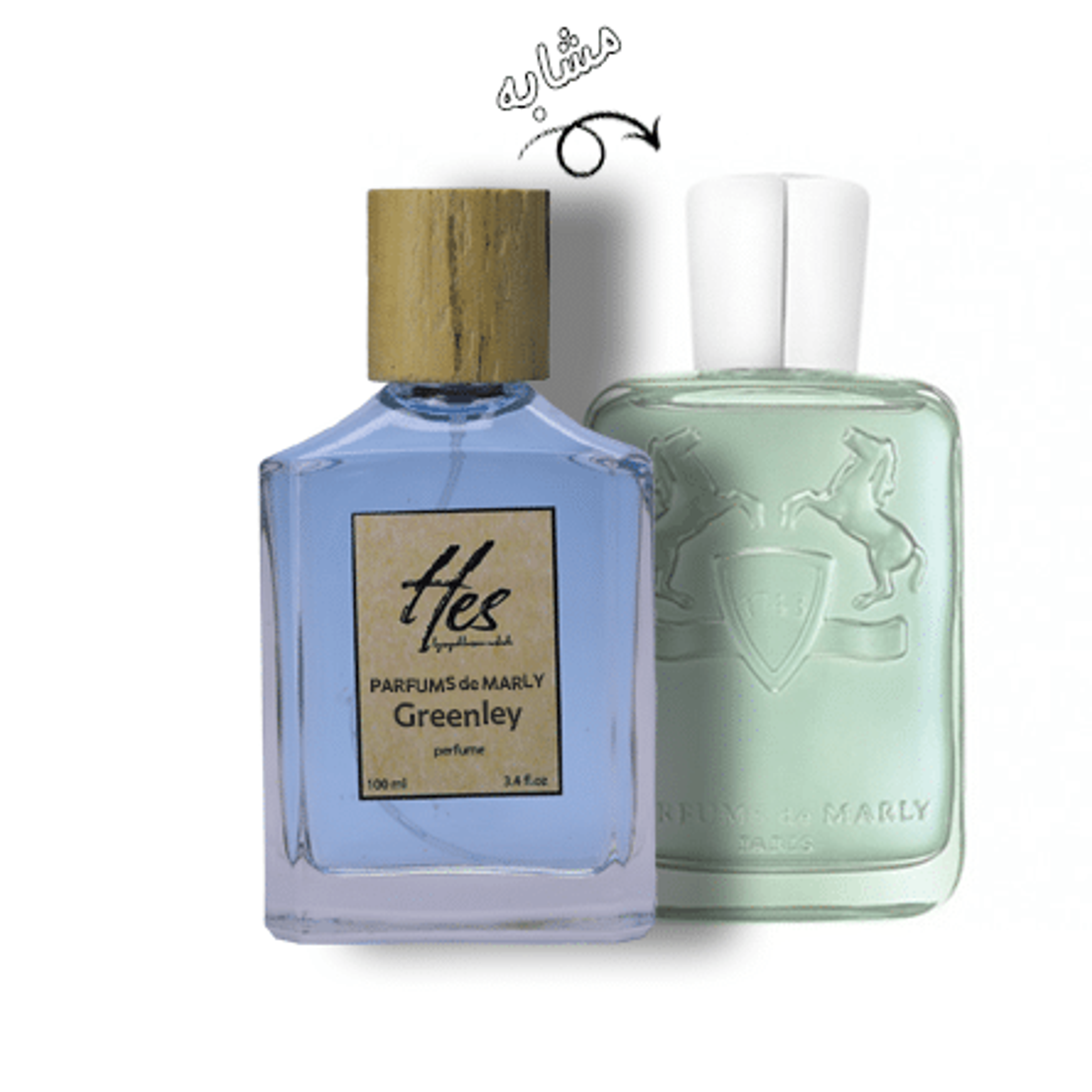 قیمت ارزان عطر مردانه حِس مدل پارفومز د مارلی گرینلی - hes - PARFUMS de MARLY - Greenley