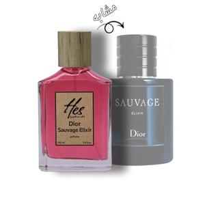 عطر مردانه حِس مدل دیور ساوج (ساواج) الکسیر - hes - Dior - Sauvage Elixir