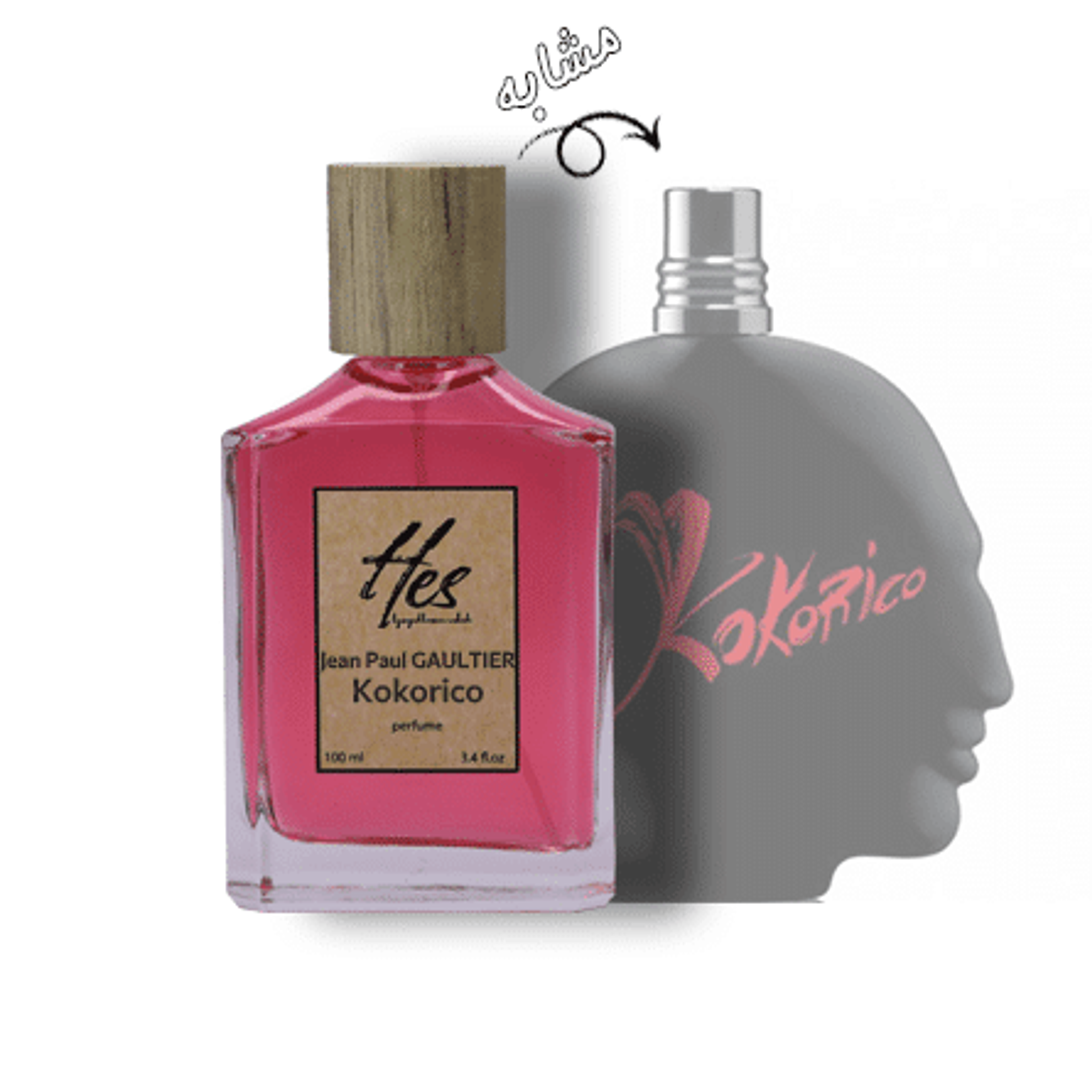 قیمت عطر مردانه حِس مدل ژان پل گوتیر (گوتیه) کوکوریکو - hes - Jean Paul Gaultier - Kokorico